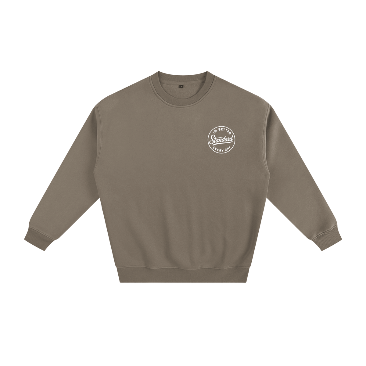 1% Better Heavyweight Fleeced Crewneck