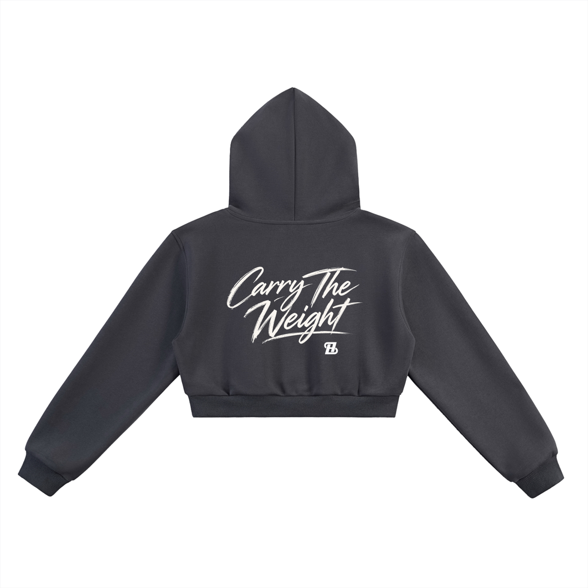 Carry The Weight Essential Cropped Hoodie