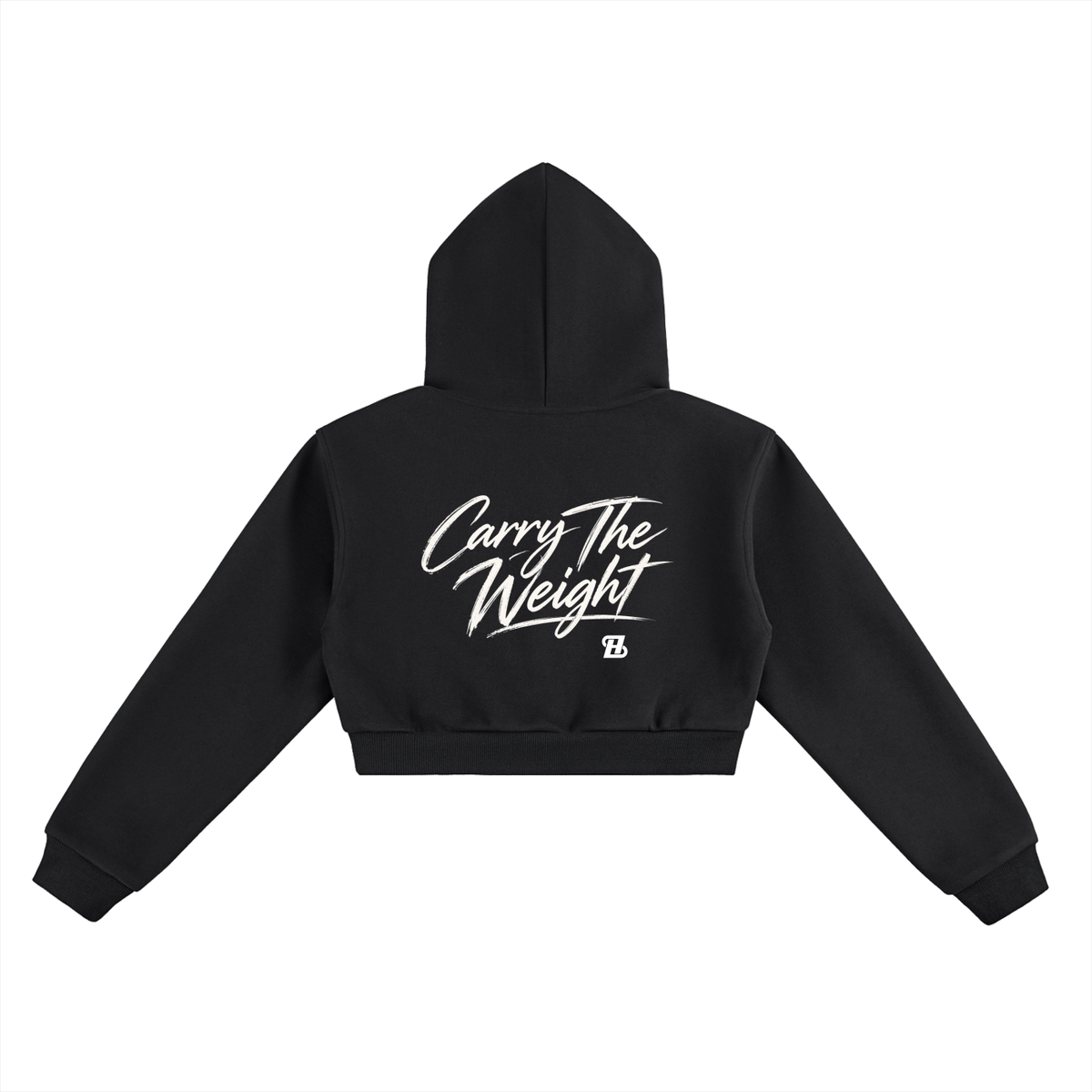 Carry The Weight Essential Cropped Hoodie